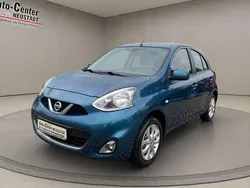 Türkis Gebraucht 2016 Nissan Micra Acenta Kleinwagen | 7.940 €