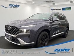 Blau Gebraucht 2021 Hyundai Santa Fe Signature SUV | 36.490 € (Teuer)