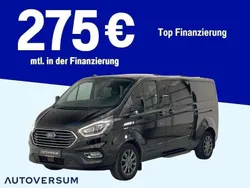 Obsidianschwarz metallic Gebraucht 2022 Ford Tourneo Custom Van / Kleinbus | 35.445 € (Fairer Preis)