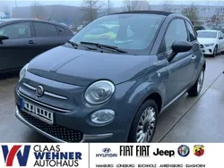 Carrara grau) (grau Gebraucht 2021 Fiat 500C Dolcevita Cabrio | 12.480 € (Guter Preis)