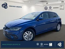 Reef blue metallic Neu 2025 VW Polo Style Limousine | 32.700 € (Teuer)