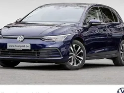 Atlantic blue metallic Gebraucht 2021 VW Golf VIII United Limousine | 22.425 € (Guter Preis)