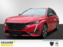 Rot metallic + farbig lackiert Gebraucht 2024 Peugeot 308 GTi Kombi | 27.940 € (Fairer Preis)