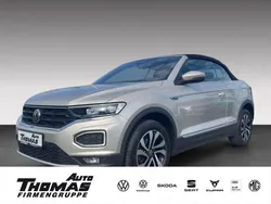 Ivory silver metallic (metallic) Gebraucht 2021 VW T-Roc Cabriolet Active Cabrio | 25.800 € (Guter Preis)