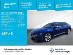 Blau Gebraucht 2022 VW Arteon R-line Limousine | 31.980 € (Guter Preis)