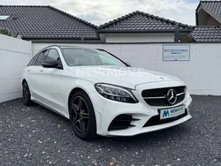 Weiß Gebraucht 2018 Mercedes C180 AMG Kombi | 24.990 € (Teuer)