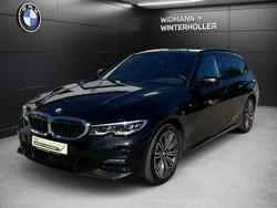 Schwarz Gebraucht 2021 BMW 320e Shadowline Kombi | 31.680 € (Teuer)