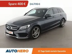 Grau Gebraucht 2016 Mercedes C250 AMG line Limousine | 24.390 € (Fairer Preis)