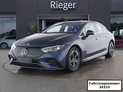 Metalliclack sodalithblau (metallic) Gebraucht 2024 Mercedes EQE350 AMG Limousine | 49.990 € (Fairer Preis)