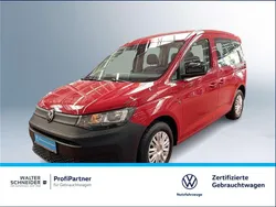 Kirschrot Gebraucht 2022 VW Caddy Basis Van / Kleinbus | 23.250 € (Fairer Preis)