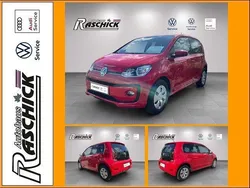 Red (rot) Gebraucht 2019 VW up! Move Kleinwagen | 10.490 € (Fairer Preis)