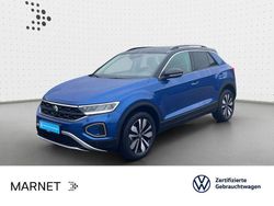 Ravennablau metallic/schwarz Gebraucht 2024 VW T-Roc Move SUV | 27.690 € (Guter Preis)