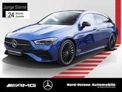 Metalliclack spektralblau Gebraucht 2024 Mercedes CLA200 AMG Coupé | 34.990 € (Fairer Preis)