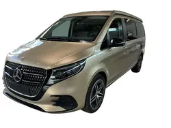 Beige kalaharigold met. Gebraucht 2024 Mercedes V300 Marco Polo Van / Kleinbus | 80.910 € (Teuer)