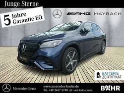 Lack sodalithblau Gebraucht 2024 Mercedes EQE300 AMG SUV | 64.950 €