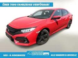 Rally red Gebraucht 2019 Honda Civic Elegance Limousine | 16.561 € (Fairer Preis)