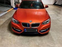 Rot Gebraucht 2015 BMW 220 Sport Line Cabrio | 14.990 € (Guter Preis)