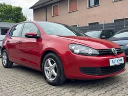 Rot Gebraucht 2009 VW Golf VI Trendline Limousine | 5.490 € (Fairer Preis)
