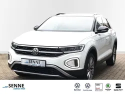 Weiß (pure whitedeep black perle Gebraucht 2022 VW T-Roc Style SUV | 28.650 € (Teuer)