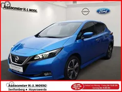 Blau schwarz Gebraucht 2021 Nissan Leaf N-Connecta Kleinwagen | 18.995 € (Fairer Preis)