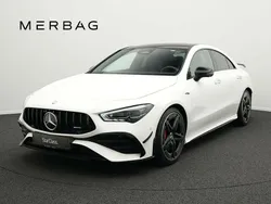 Weiß Gebraucht 2024 Mercedes CLA35 AMG Night Limousine | 57.490 €