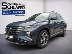 Teal blue / met Gebraucht 2021 Hyundai Tucson Trend SUV | 25.980 € (Fairer Preis)