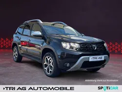Perlmuttschwarz (metallic) Gebraucht 2021 Dacia Duster Prestige SUV | 17.990 € (Fairer Preis)