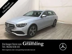 Hightechsilber (metallic) Gebraucht 2021 Mercedes E220 Avantgarde Kombi | 35.499 € (Fairer Preis)