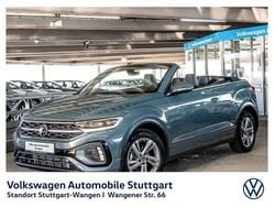 Petroleum blue metallic/schwar Gebraucht 2022 VW T-Roc Cabriolet R-line Cabrio | 25.530 € (Guter Preis)