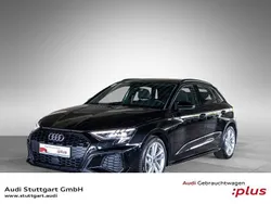 Mythosschwarz metallic Gebraucht 2022 Audi A3 Sportback S-Line Limousine | 27.540 € (Fairer Preis)