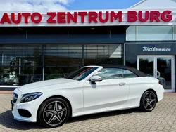 Weiß Gebraucht 2017 Mercedes C250 AMG Cabrio | 29.950 € (Etwas zu teuer)