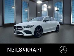 Weiß Gebraucht 2022 Mercedes CLA250e Shooting Brake AMG Kombi | 32.970 € (Etwas zu teuer)