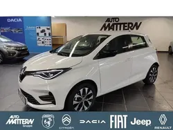 Weiß gletscherweiss Gebraucht 2023 Renault Zoe Evolution Kleinwagen | 23.479 € (Teuer)