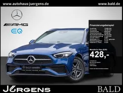 Metalliclack spektralblau Gebraucht 2024 Mercedes C300 AMG Kombi | 44.590 € (Guter Preis)