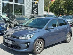 Eu3) smoke blue (blau Gebraucht 2022 Kia Rio Limousine | 16.890 € (Fairer Preis)