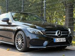 Schwarz Gebraucht 2018 Mercedes C220 AMG Cabrio | 28.990 € (Guter Preis)