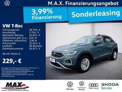 Petroleum blue metallic Gebraucht 2024 VW T-Roc Life SUV | 28.769 € (Guter Preis)