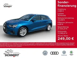 Blau Gebraucht 2022 Audi A3 Sportback Limousine | 23.975 € (Guter Preis)