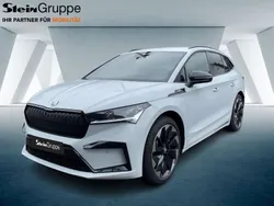 Weiß Neu 2024 Skoda Enyaq iV SportLine SUV | 48.389 € (Superpreis)