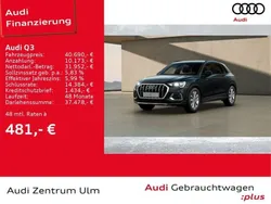 Mythosschwarz metallic Gebraucht 2024 Audi Q3 Advanced Plus SUV | 40.690 € (Fairer Preis)