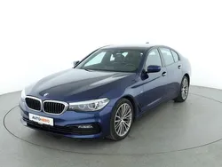 Blau Gebraucht 2017 BMW 520 Sport Line Limousine | 27.740 € (Etwas zu teuer)