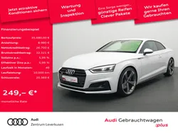 Gletscherweiss metallic Gebraucht 2018 Audi S5 Ambiente Coupé | 35.680 € (Fairer Preis)