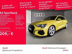 Pythongelb metallic Gebraucht 2024 Audi A3 S-Line Limousine | 31.775 € (Superpreis)