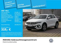 Pure white Gebraucht 2022 VW T-Roc R-line SUV | 25.481 € (Etwas zu teuer)