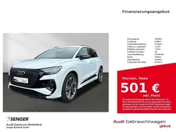 Weiß Gebraucht 2022 Audi Q4 e-tron SUV | 34.990 € (Teuer)
