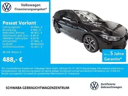 Schwarz Gebraucht 2024 VW Passat R-line Kombi | 49.890 € (Fairer Preis)