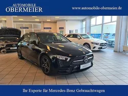 Schwarz (nachtschwarz unilack) Gebraucht 2022 Mercedes A180 AMG Kleinwagen | 28.950 € (Fairer Preis)