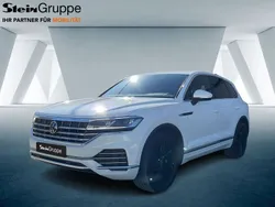 Pure white Gebraucht 2023 VW Touareg Elegance SUV | 42.880 € (Superpreis)
