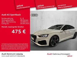 Gletscherweiß metallic Gebraucht 2024 Audi A5 Sportback S-Line Limousine | 47.690 € (Teuer)