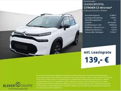 Lack weiss banquise/typ aussenverkleidung spiegel flach standard Gebraucht 2023 Citroën C3 Aircross PureTech SUV | 14.880 € (Guter Preis)